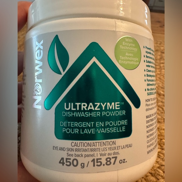 New Norwex Ultrazyme Dishwasher Powder 450g 15.87 Oz - Picture 1 of 3